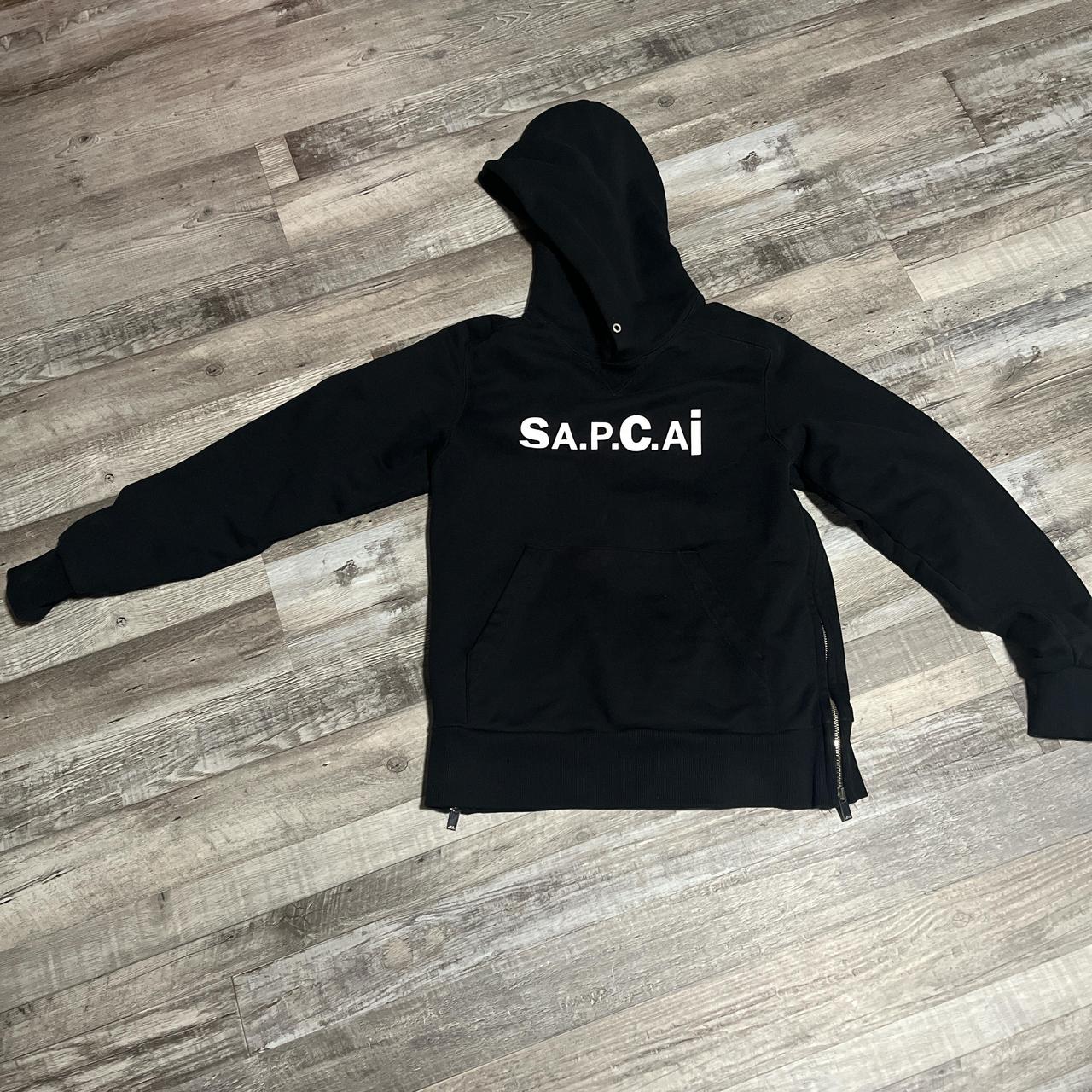 Apc x sacai hoodie size za fits like a small