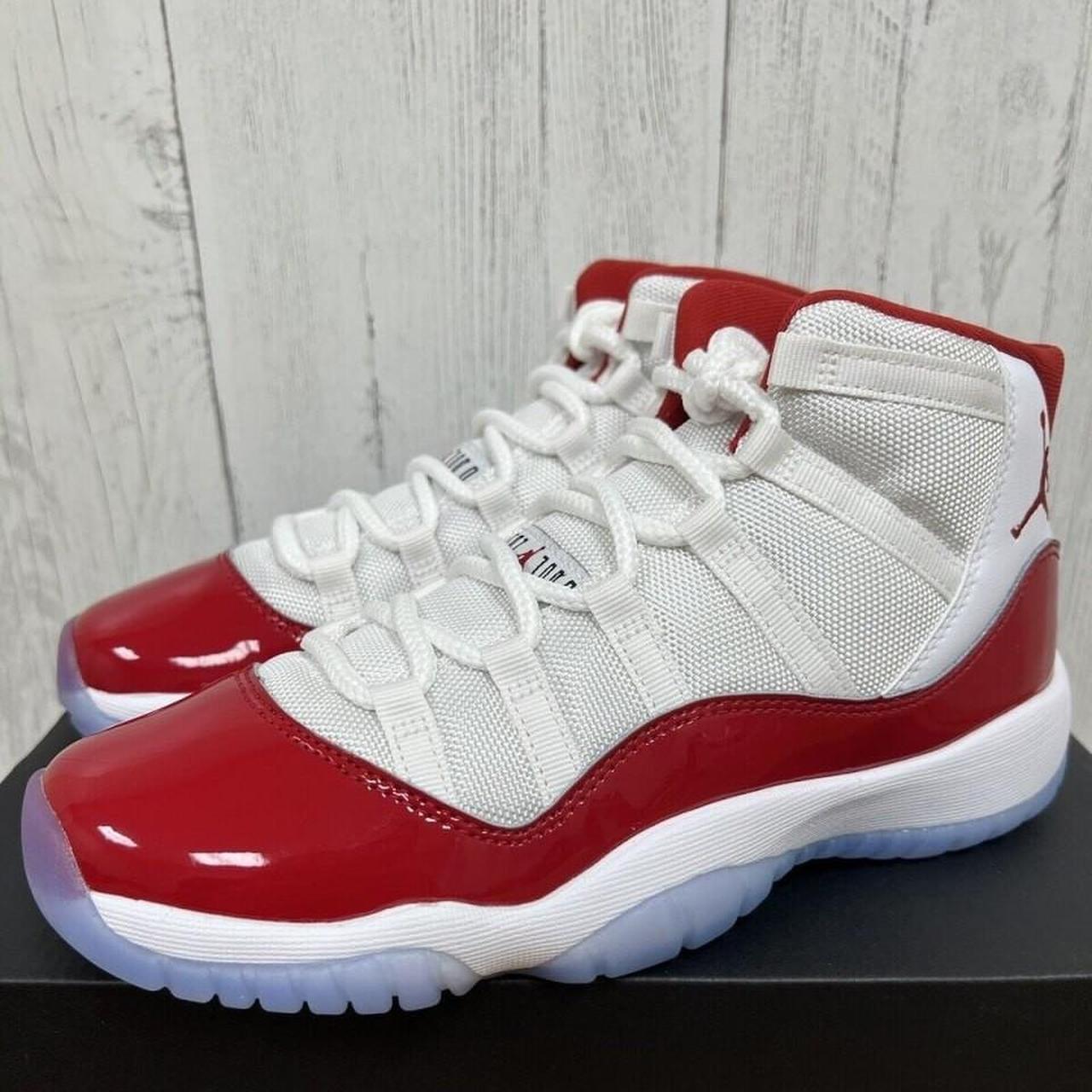 Red jordan best sale 11 womens