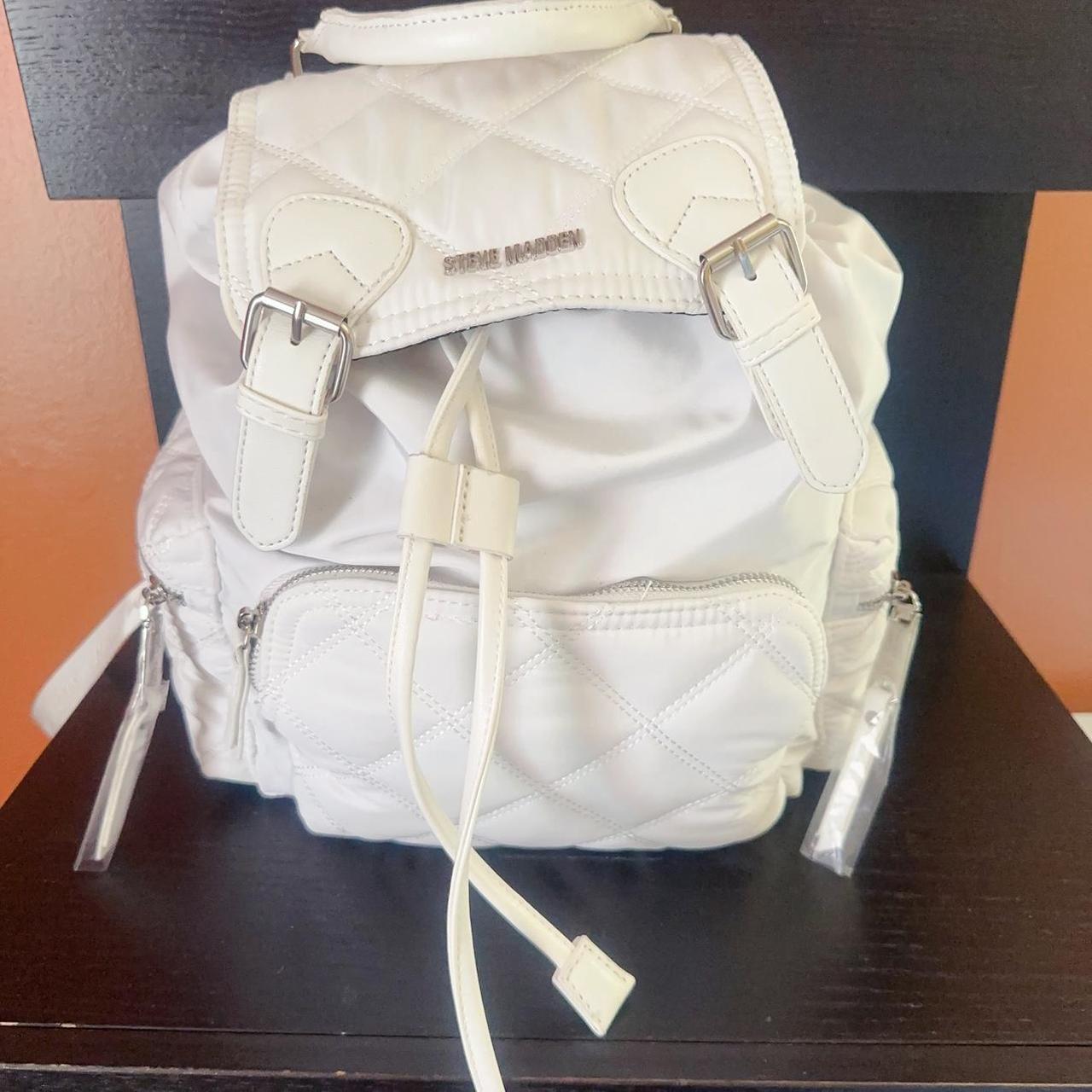 Steve madden white backpack online