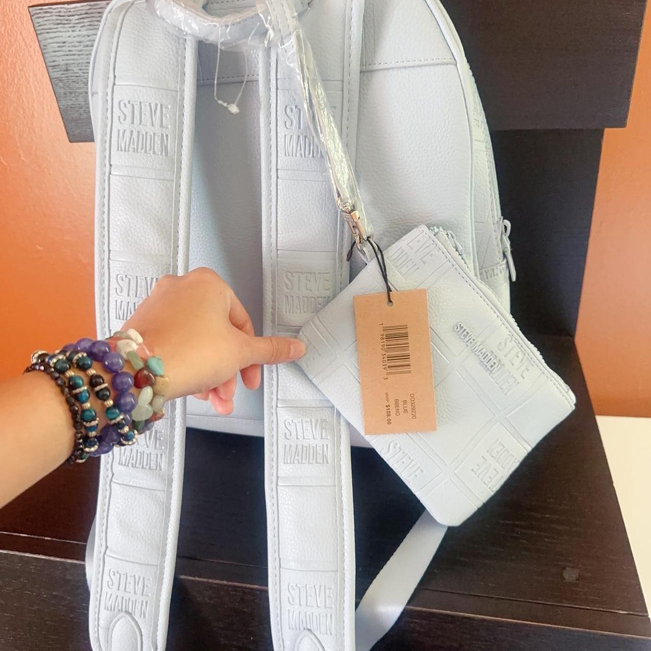 NWT $108 Steve Madden Triple Compartment backpack | Depop NWT $108 Steve Madden Triple Compartment backpack | Depop