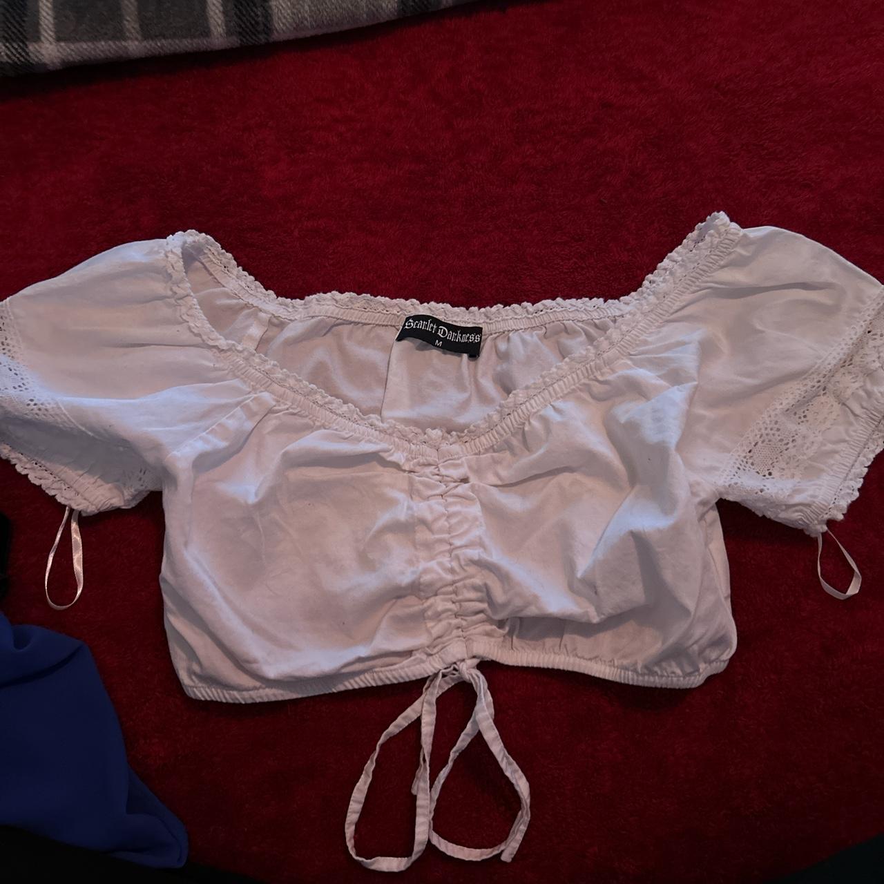 white shirt womens cropped