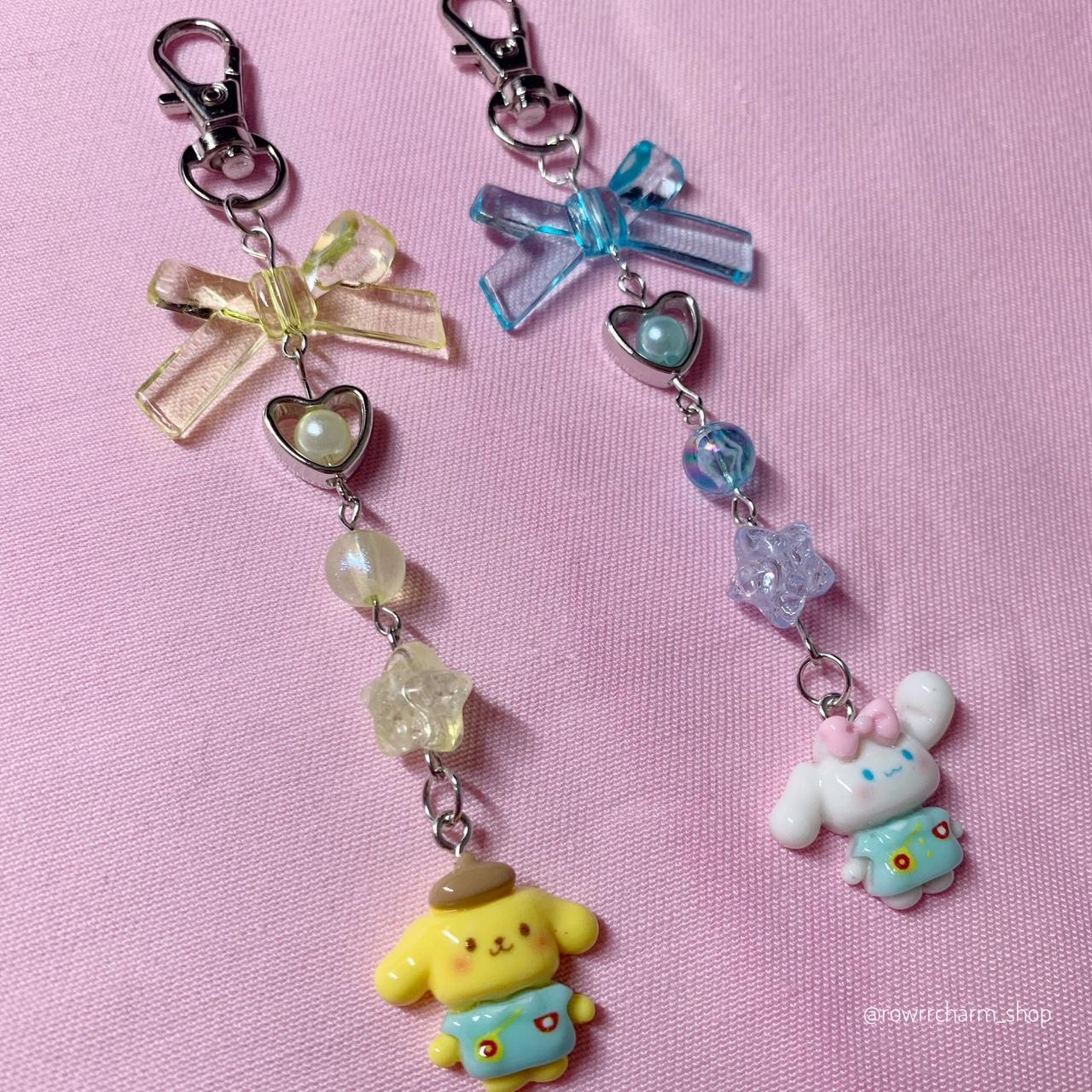 Sanrio keychains. Handmade Sanrio keychains;... - Depop