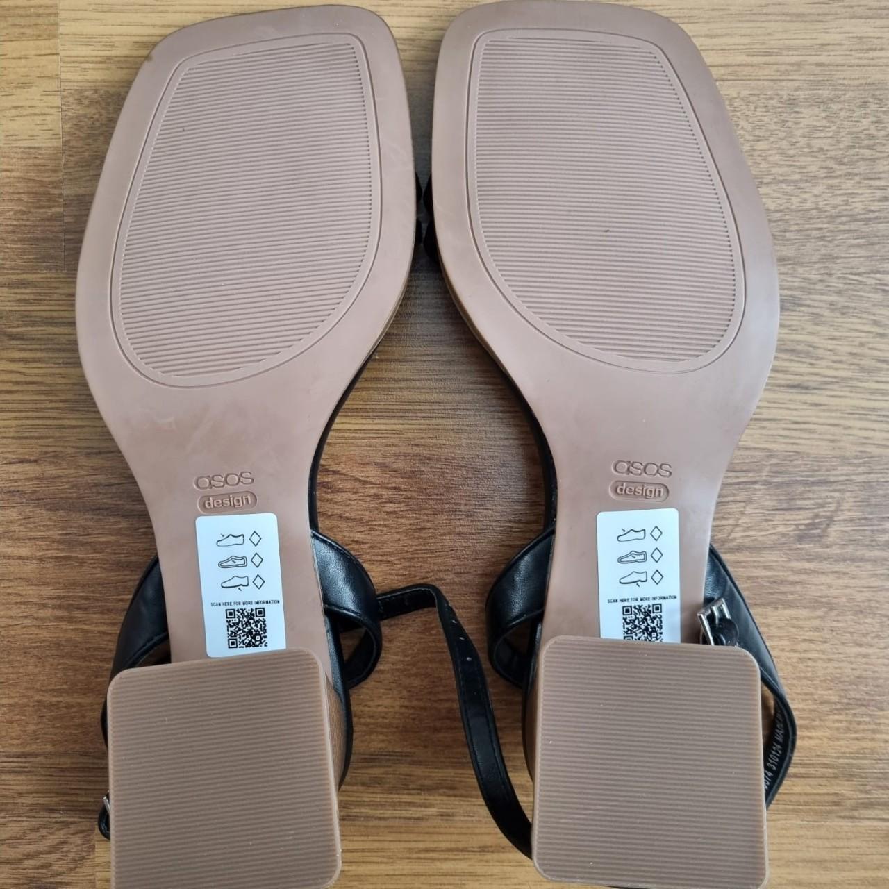 asos design wide fit honeydew mid block Depop