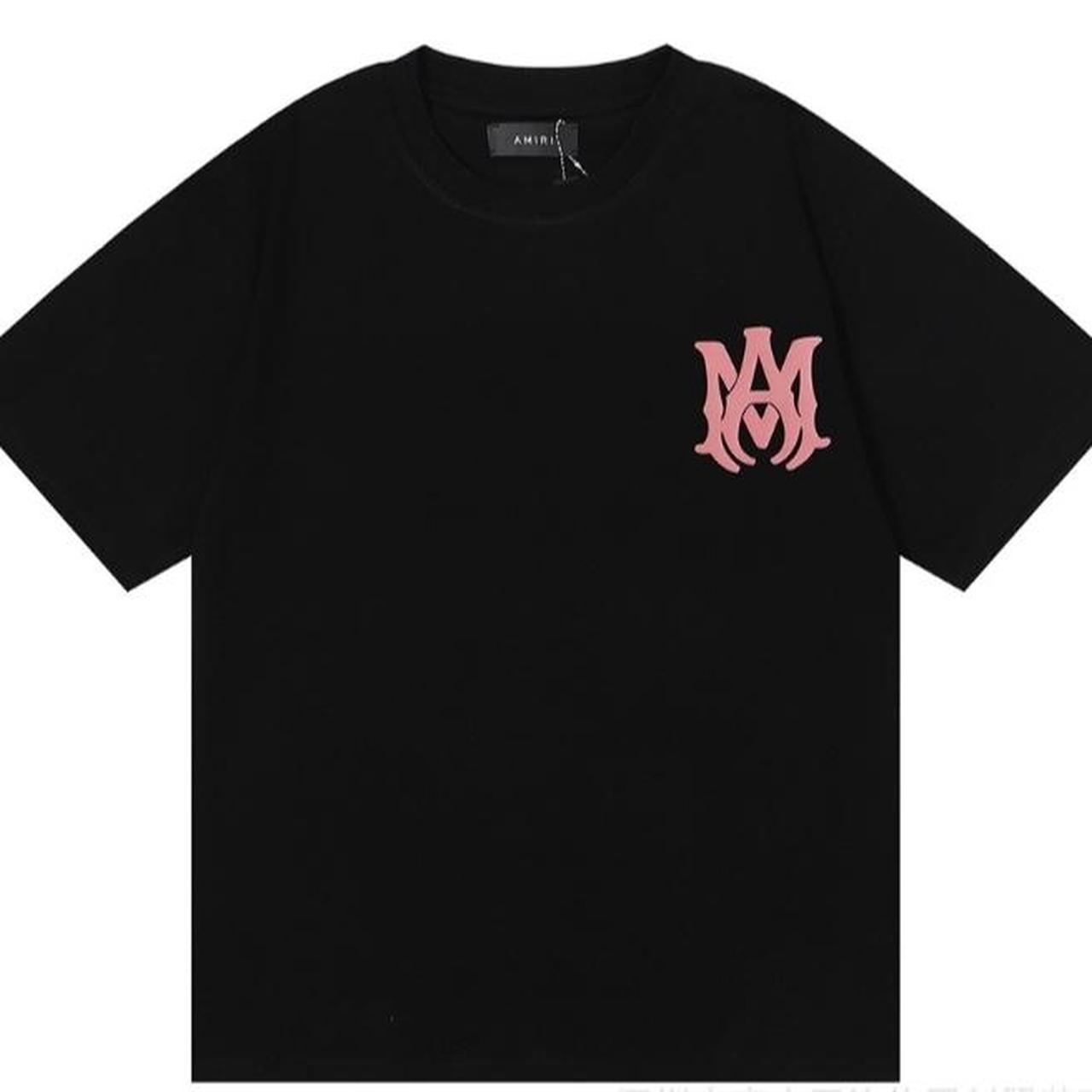 Small Amiri T-Shirt Black and orange only worn One | Depop