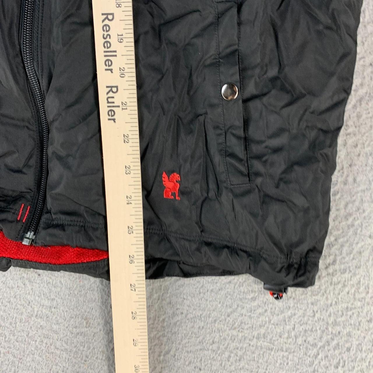 Preloved Men's Bomber Jacket - Black - M – Chrome… - image 6