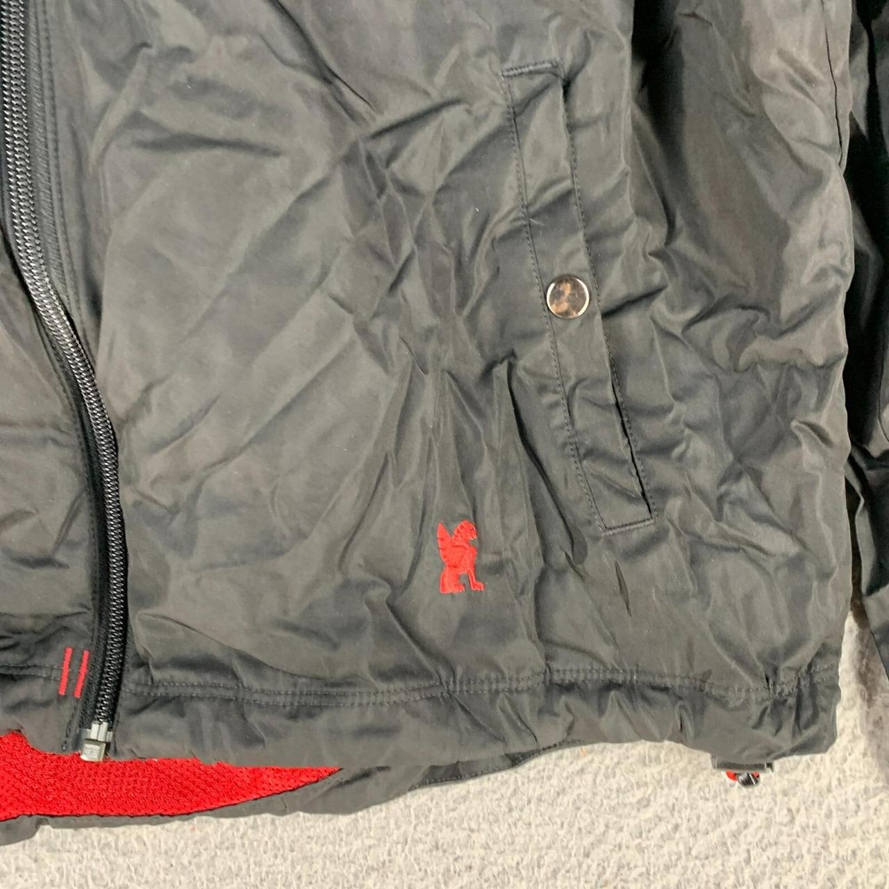 Preloved Men's Bomber Jacket - Black - M – Chrome… - image 4