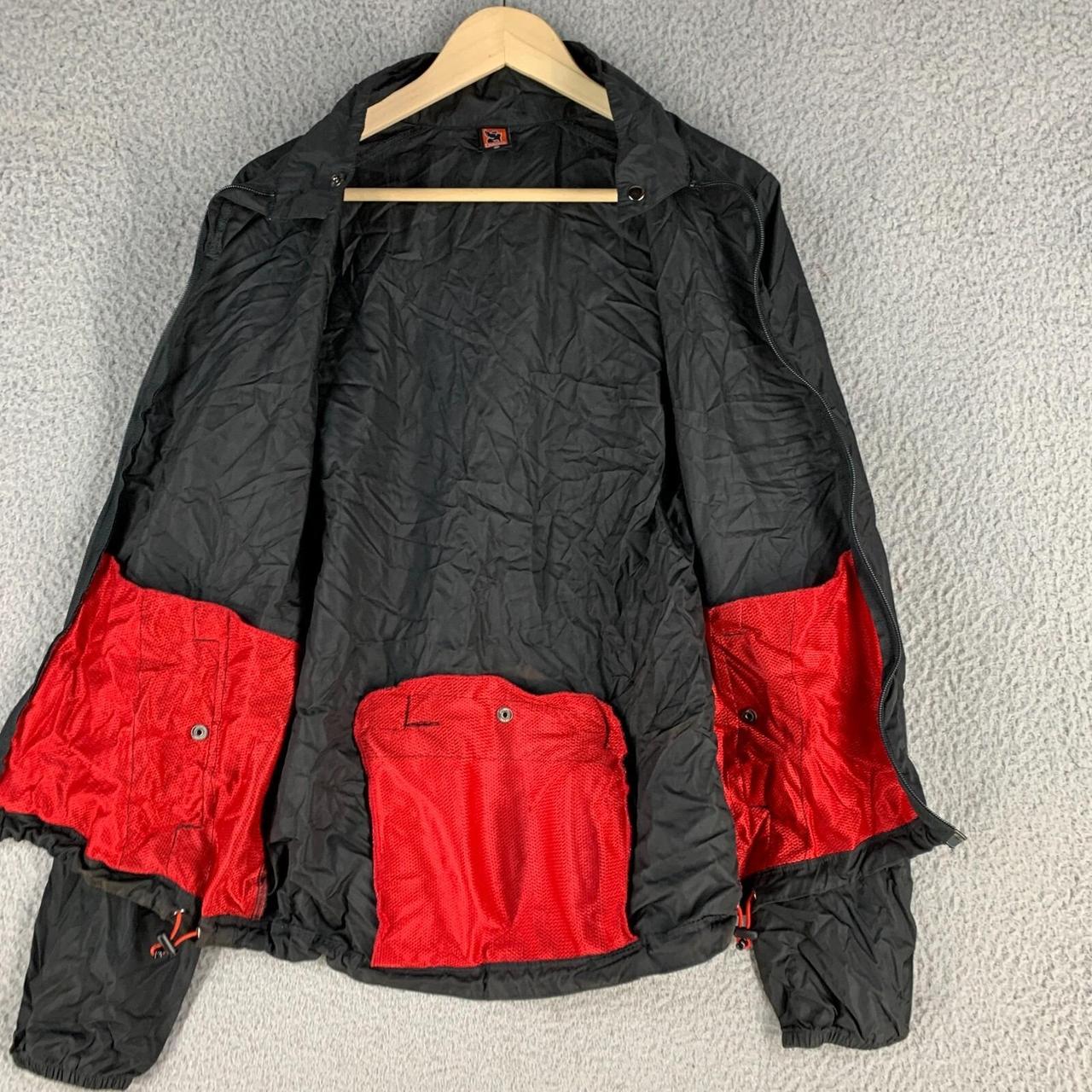 Preloved Men's Bomber Jacket - Black - M – Chrome… - image 7