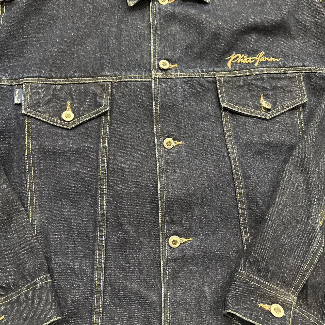 Phat farm denim jacket hotsell