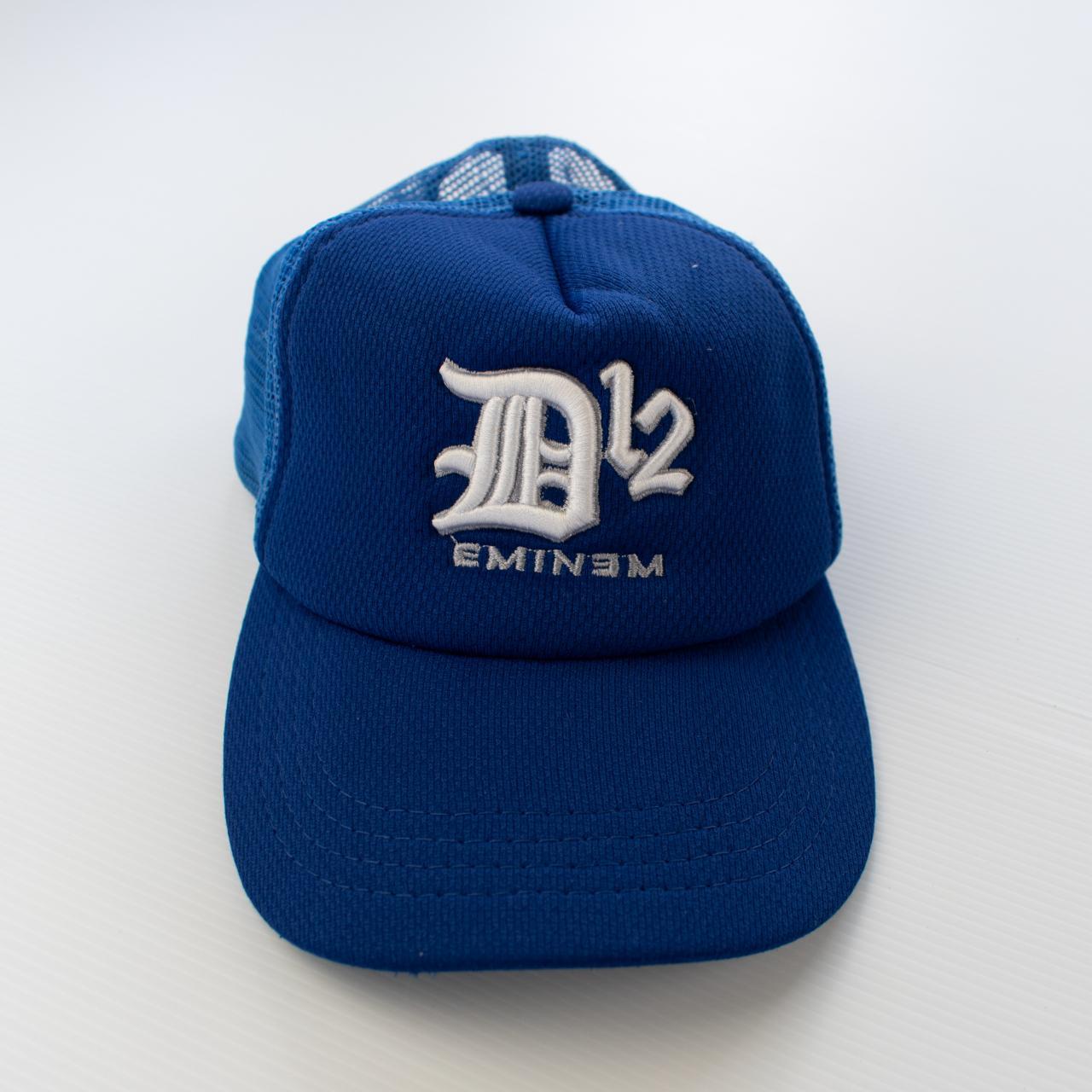 00s shady ltd EMINEM ベースボールキャップ メッシュ 青 Shady