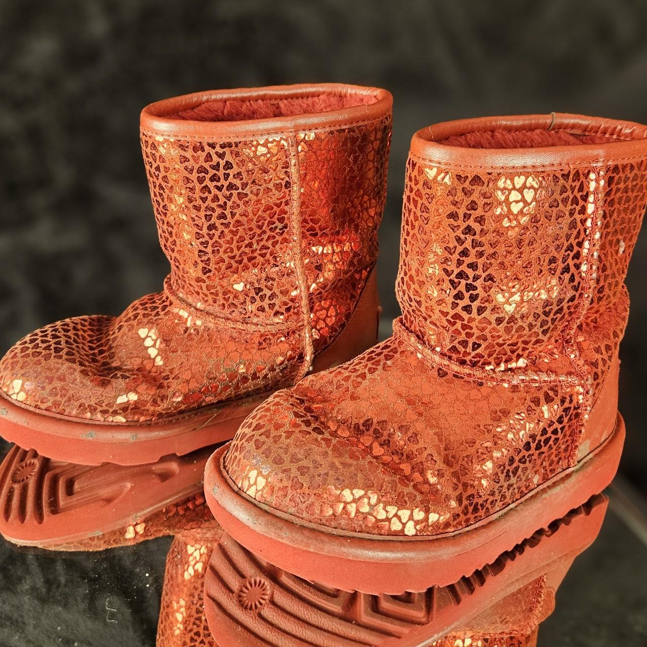 NEW Red Glitter hotsell Ugg