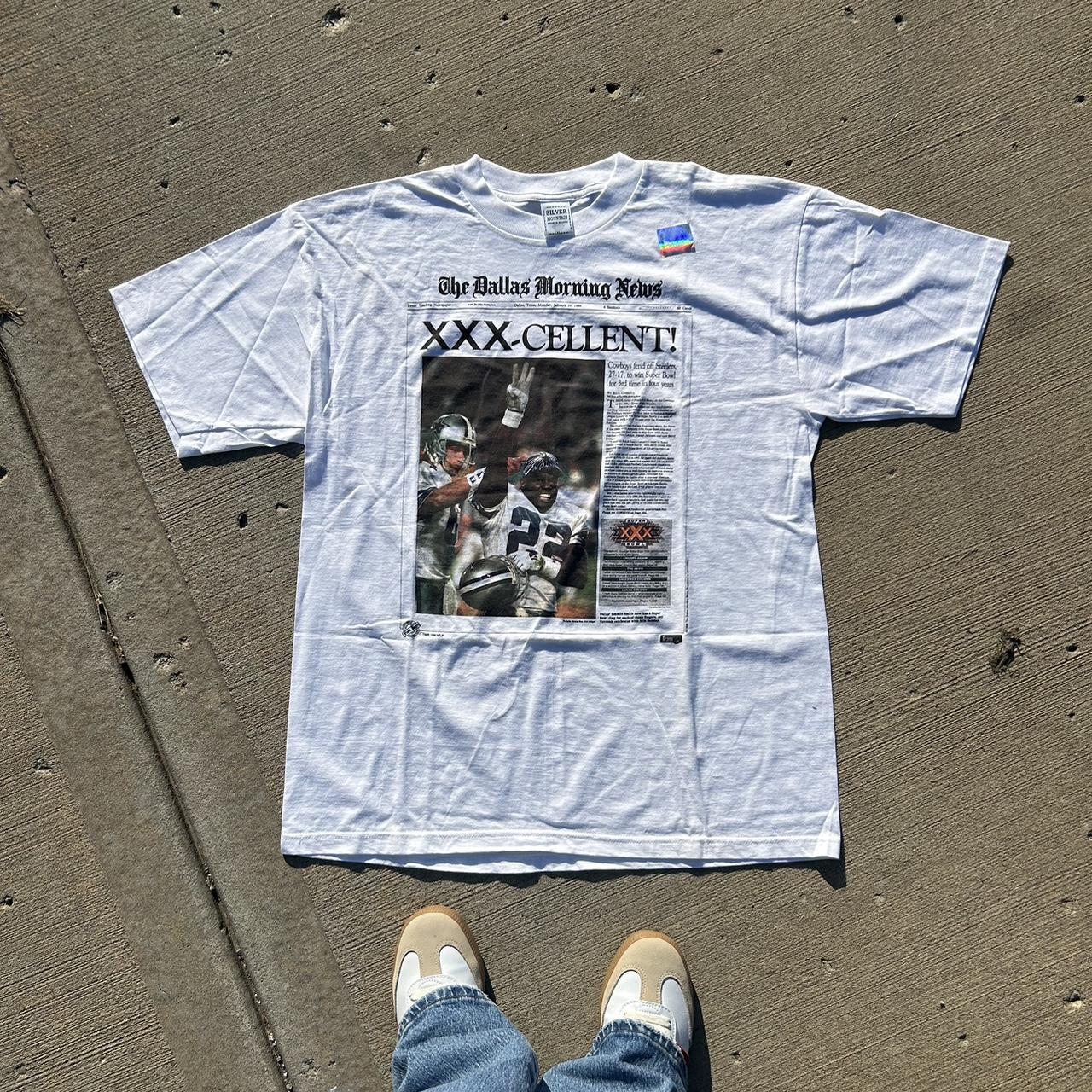 Vintage The Dallas Morning News Dallas Cowboys... - Depop