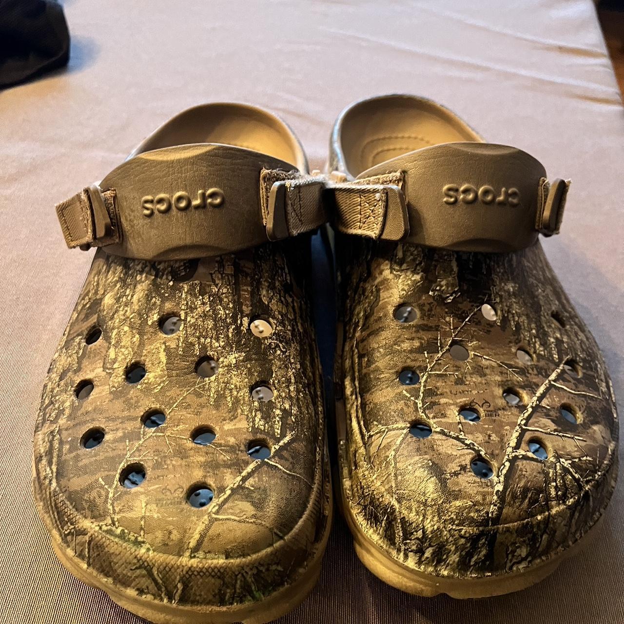 Camo crocs - Depop