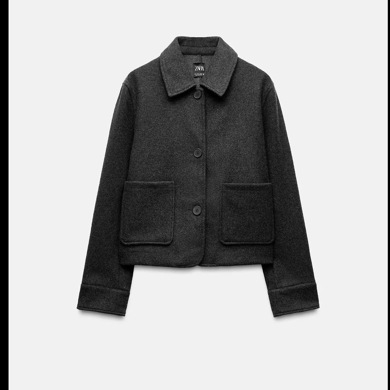 ZARA soft pocket jacket NWT :) #zara #zarajacket Depop