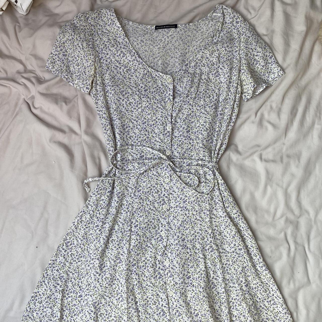 Brandy Melville floral print dress Depop