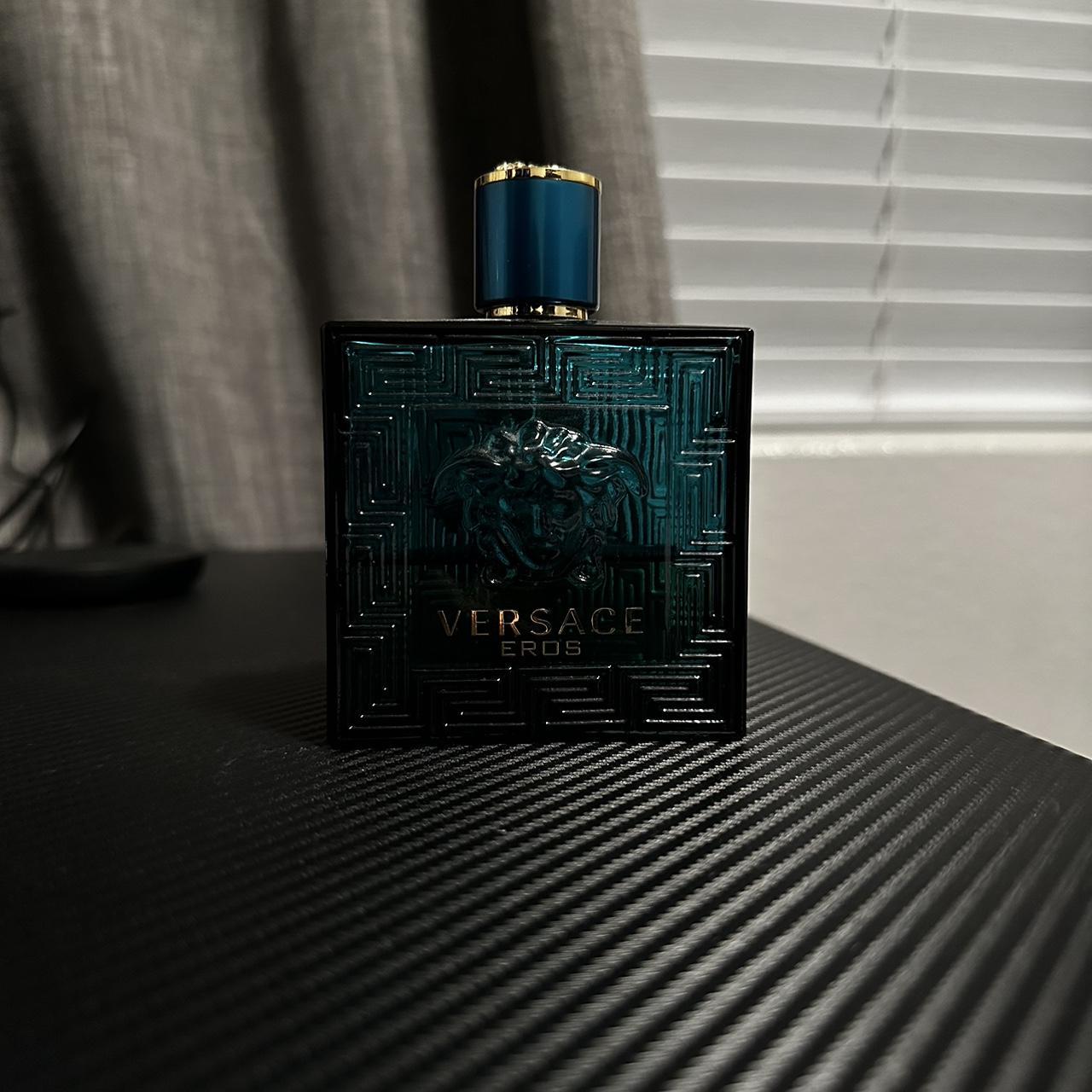 A little more than half used Versace Eros Cologne - Depop