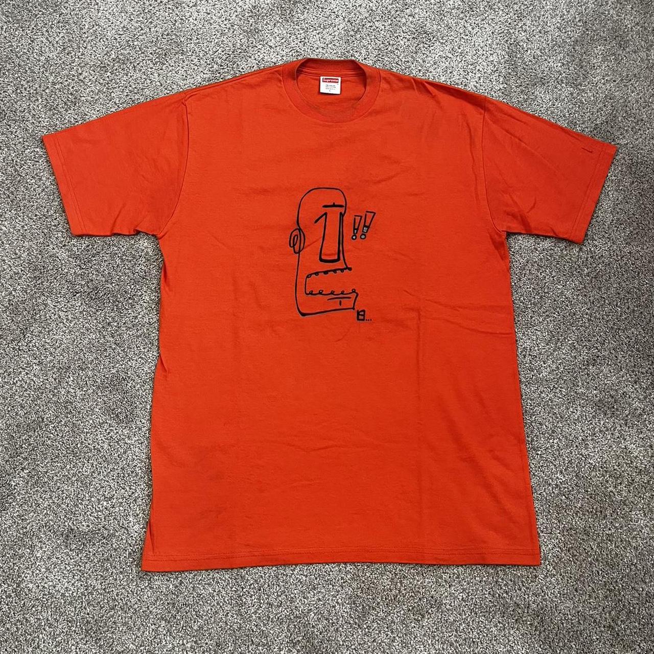 CUSTOM PRINTED SUPREME T SHIRT Worn but kept in