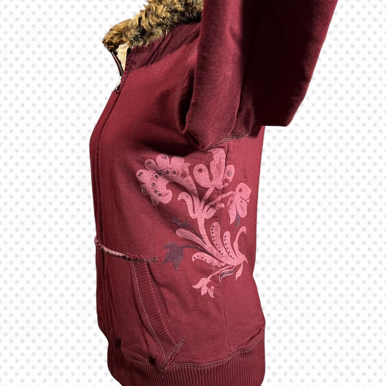 Mossimo Women's Hoodie - Burgundy/Red - M – Burgu… - image 3