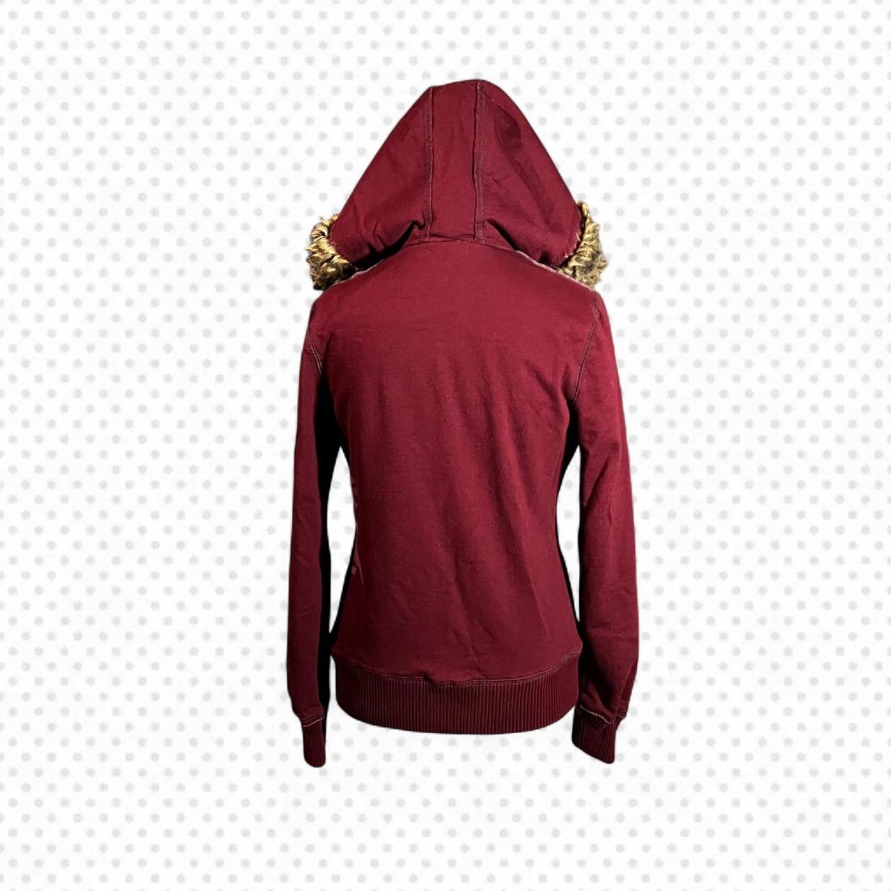 Mossimo Women's Hoodie - Burgundy/Red - M – Burgu… - image 5