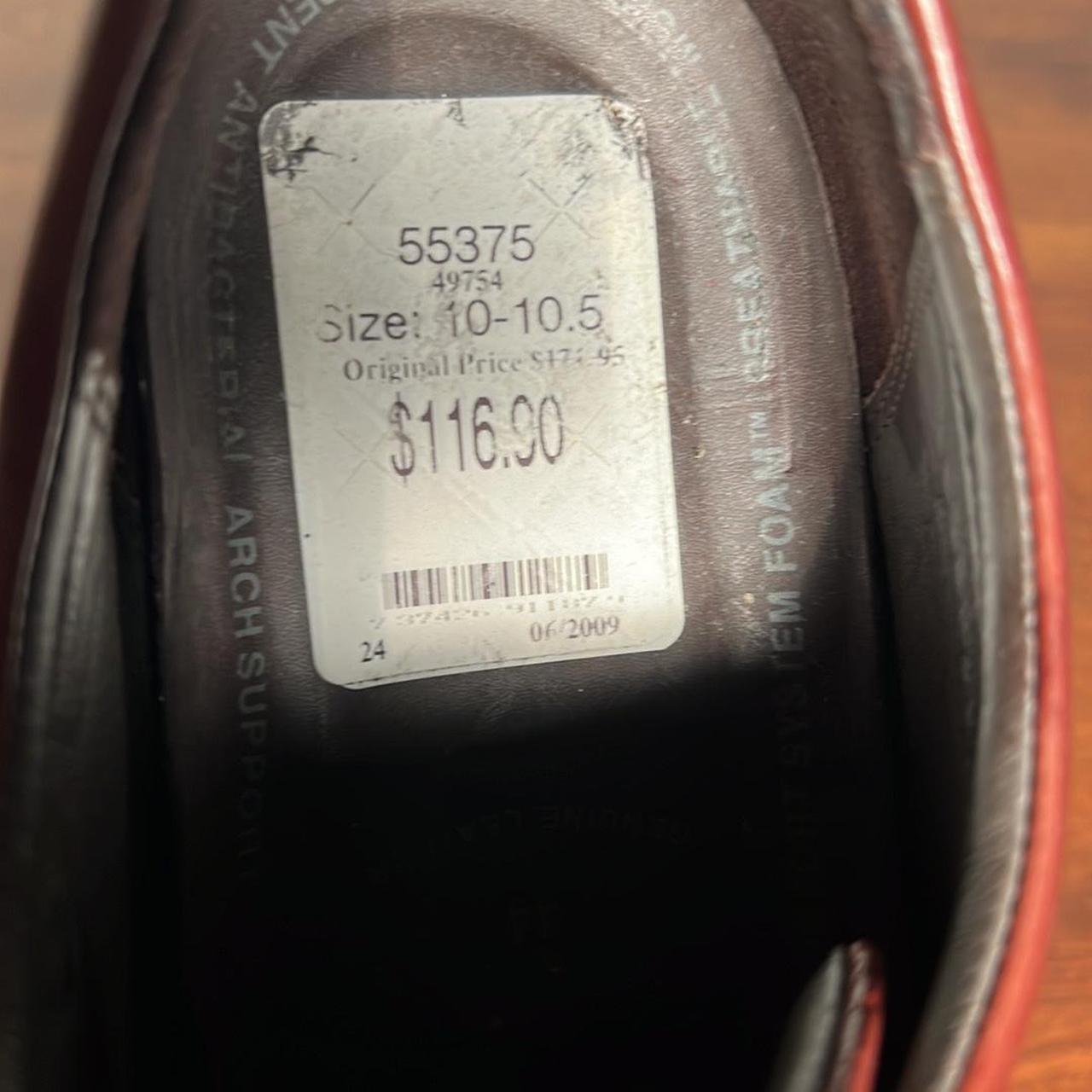 Cordovan leather lace-up oxfords with a touch Depop