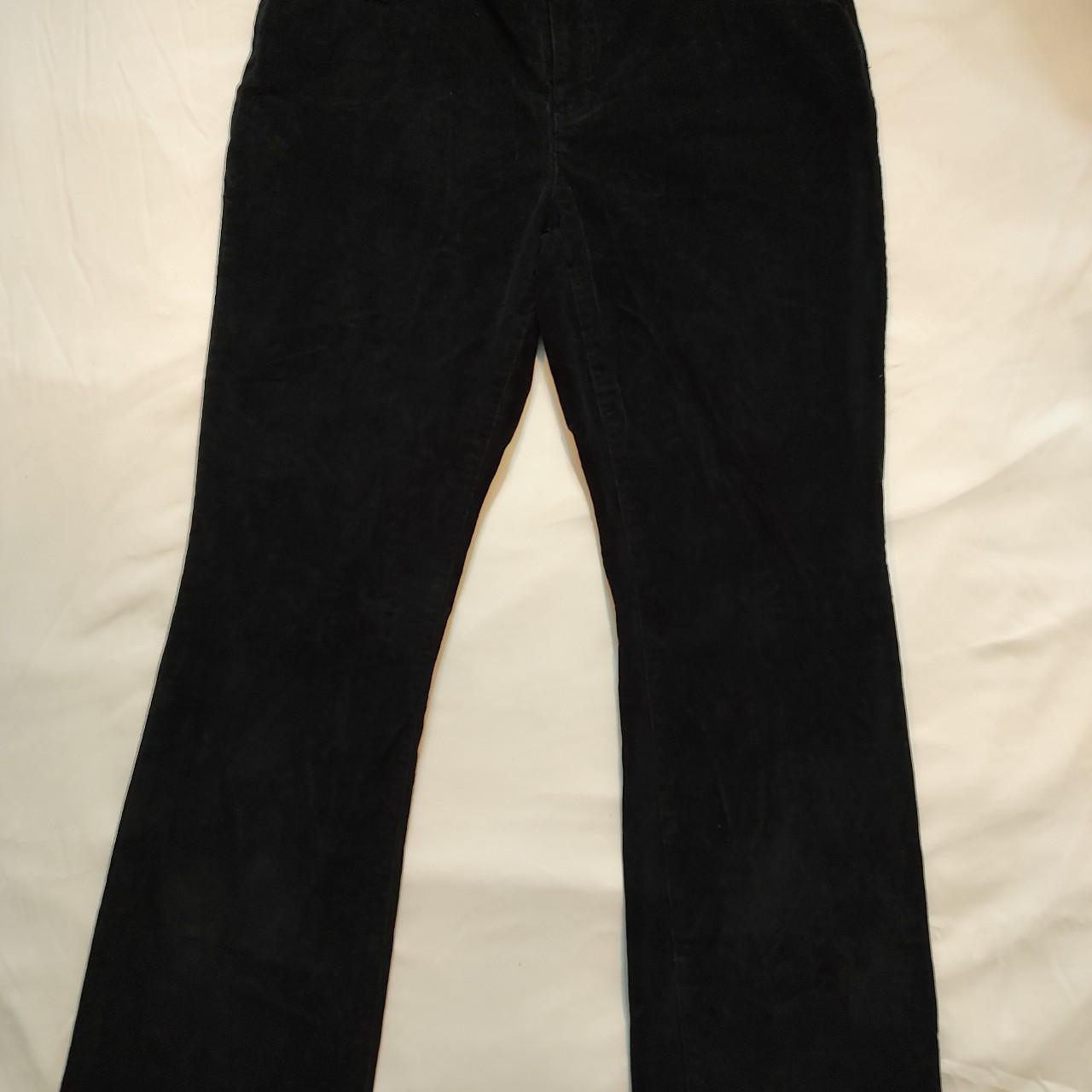 Sexy low rise black corduroy pants 🗝️ Size: 10 fits - Depop