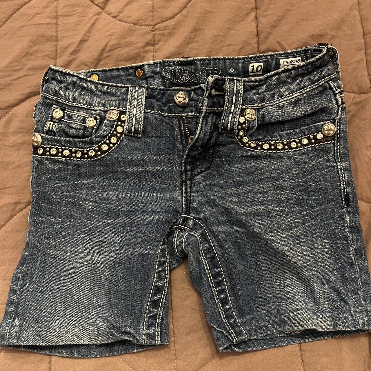 Miss me jorts Kids size Size: 10 in kids A few... - Depop