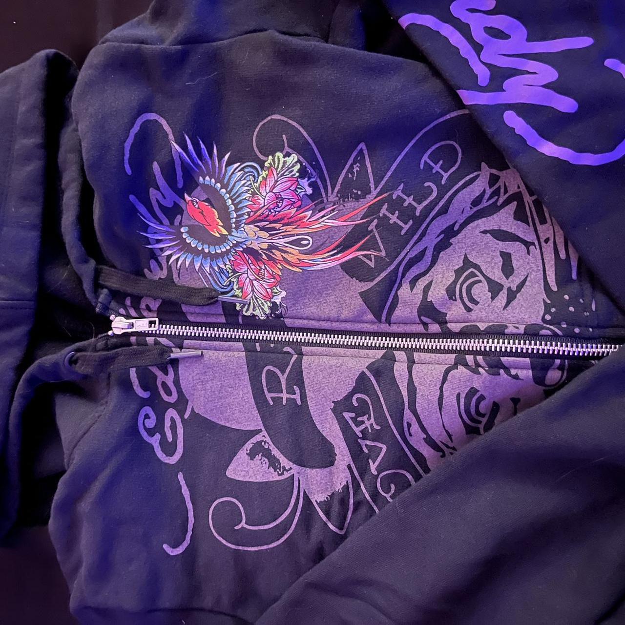 Ed Hardy Tracksuit set From urban outfitters colab... - Depop
