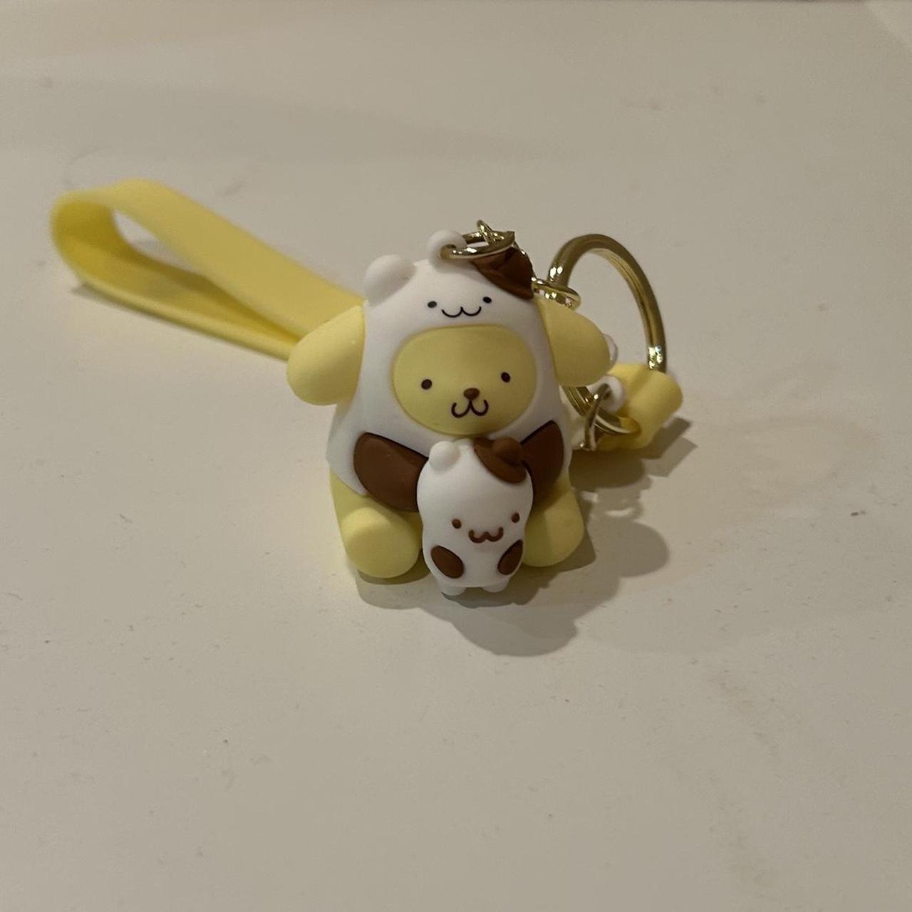 pompompurin sanrio hugging buddies keychain - Depop