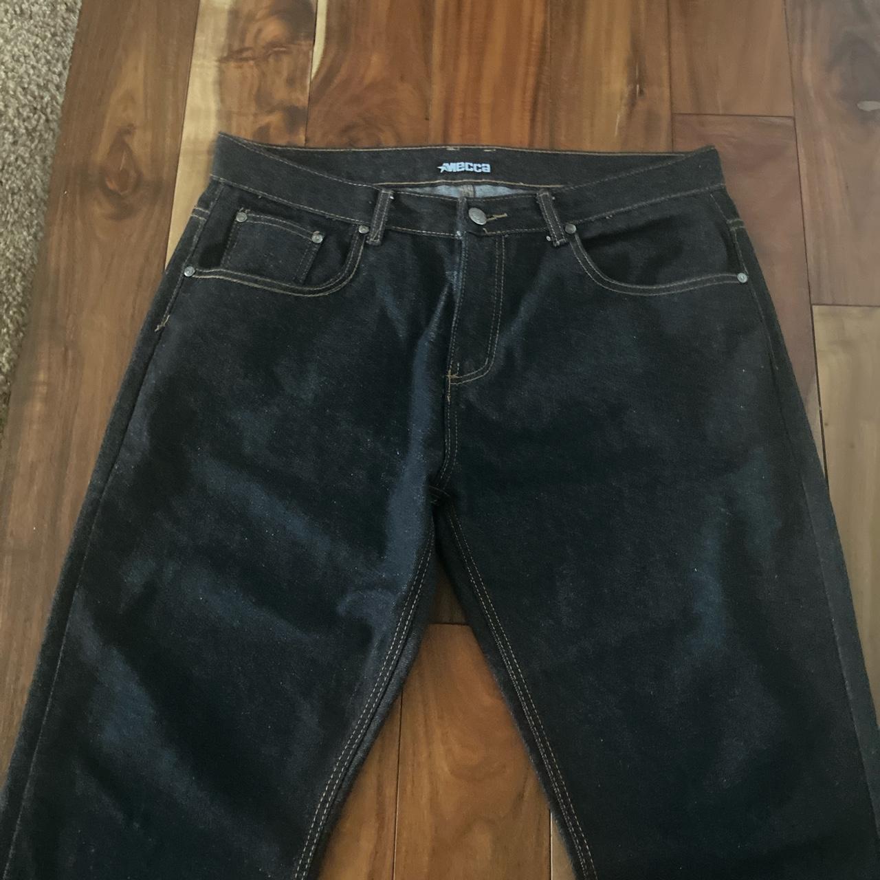 Mecca baggy jeans only worn once great condition.... - Depop