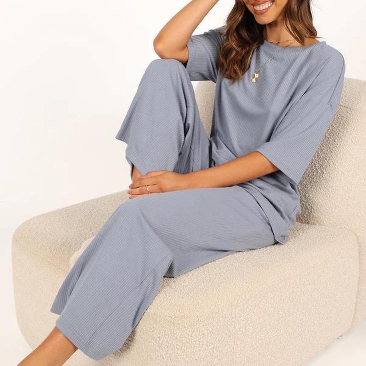 Petal and Pup Blue Lounge Set Blue Size | M Super... | Depop