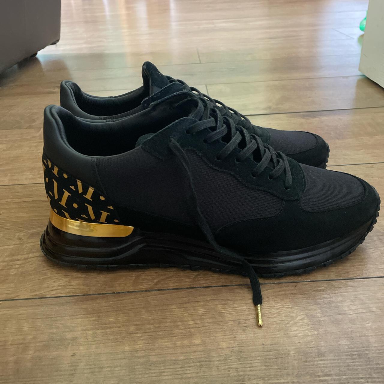 mens grey mallet trainers