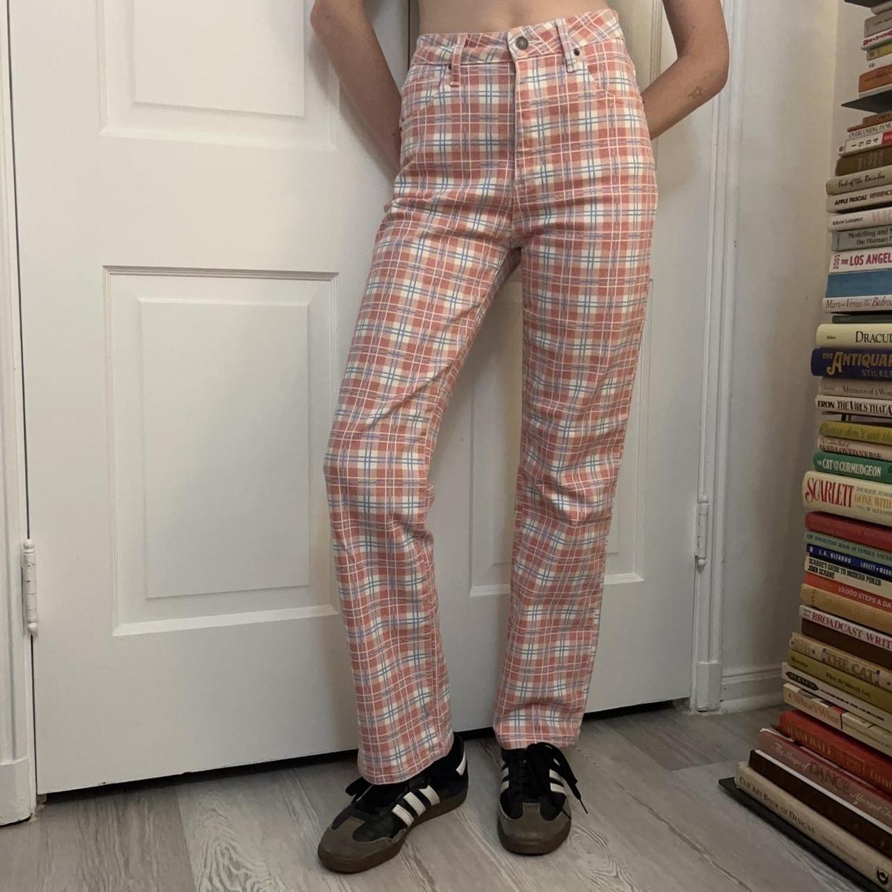 Guess best sale plaid pants