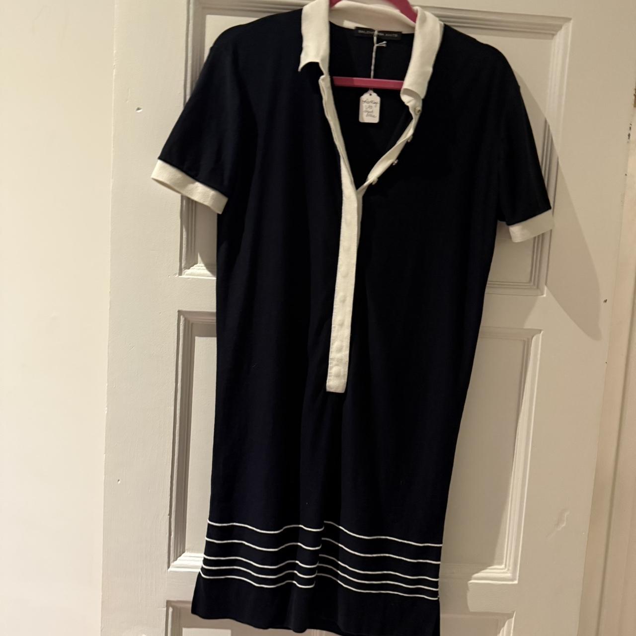 Balenciaga Women's Shirt Dress - Navy/Blue - S – … - image 1