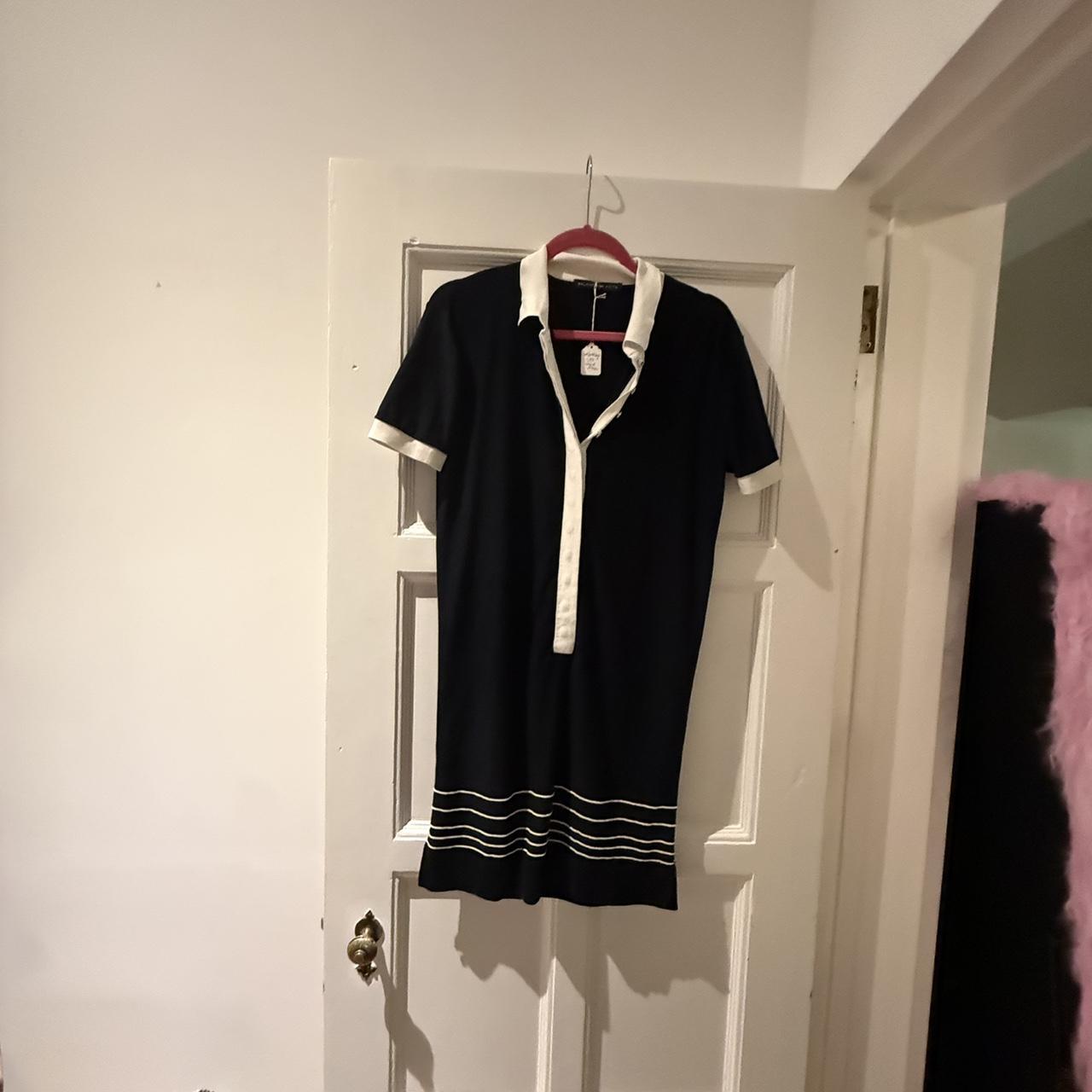 Balenciaga Women's Shirt Dress - Navy/Blue - S – … - image 2