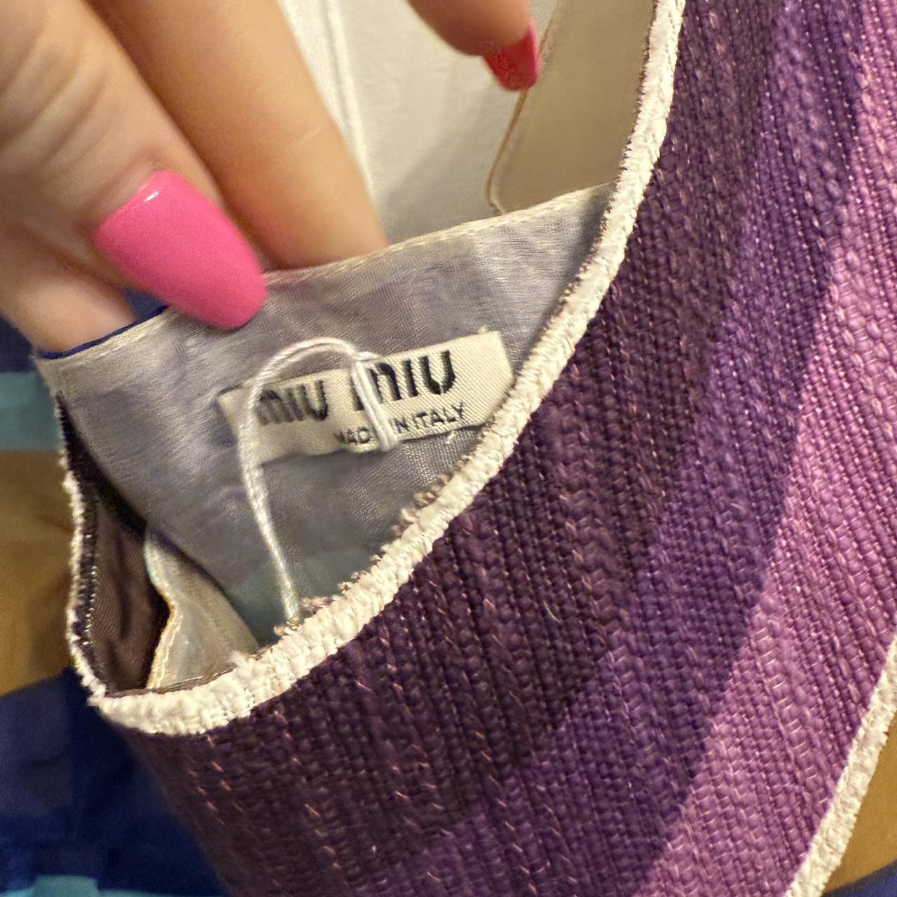 Miu Miu Women's Dress - Multi - S – Miu Miu vinta… - image 3