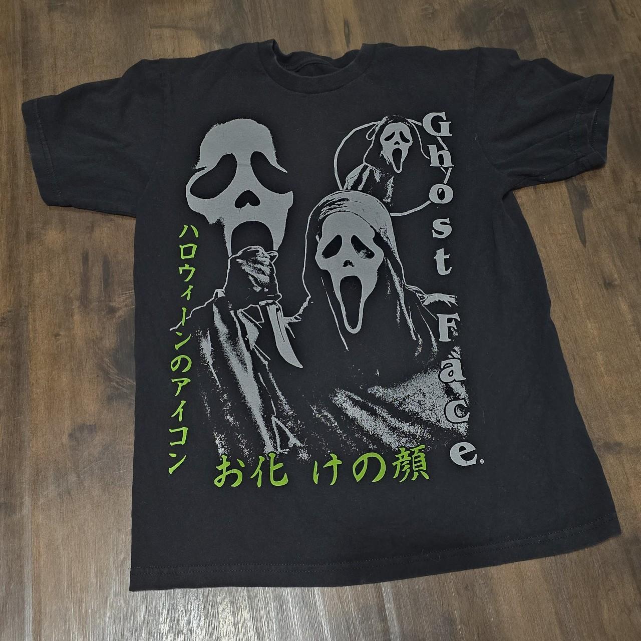 cool Ghostface japanese shirt, worn once,