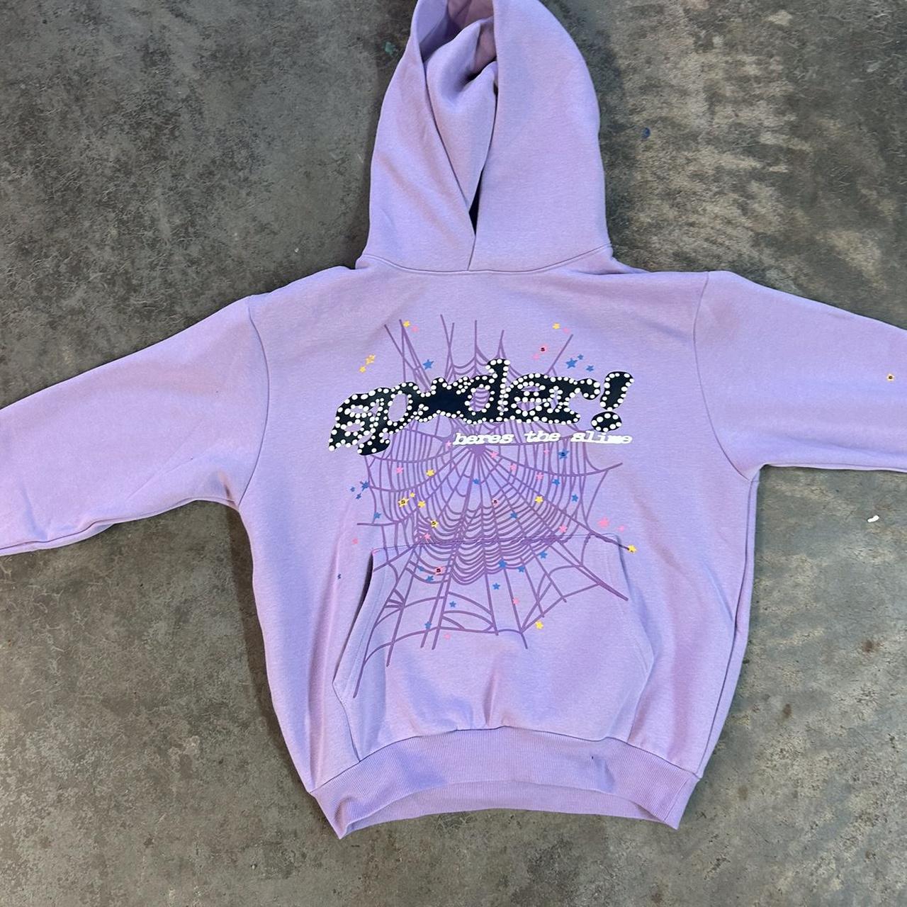 Purple hoodie aesthetic on sale