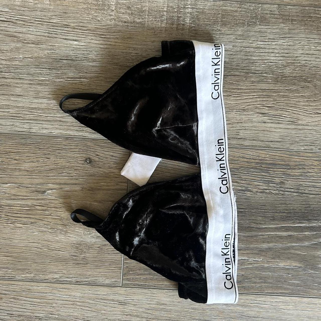 Ck velvet underwear set best sale