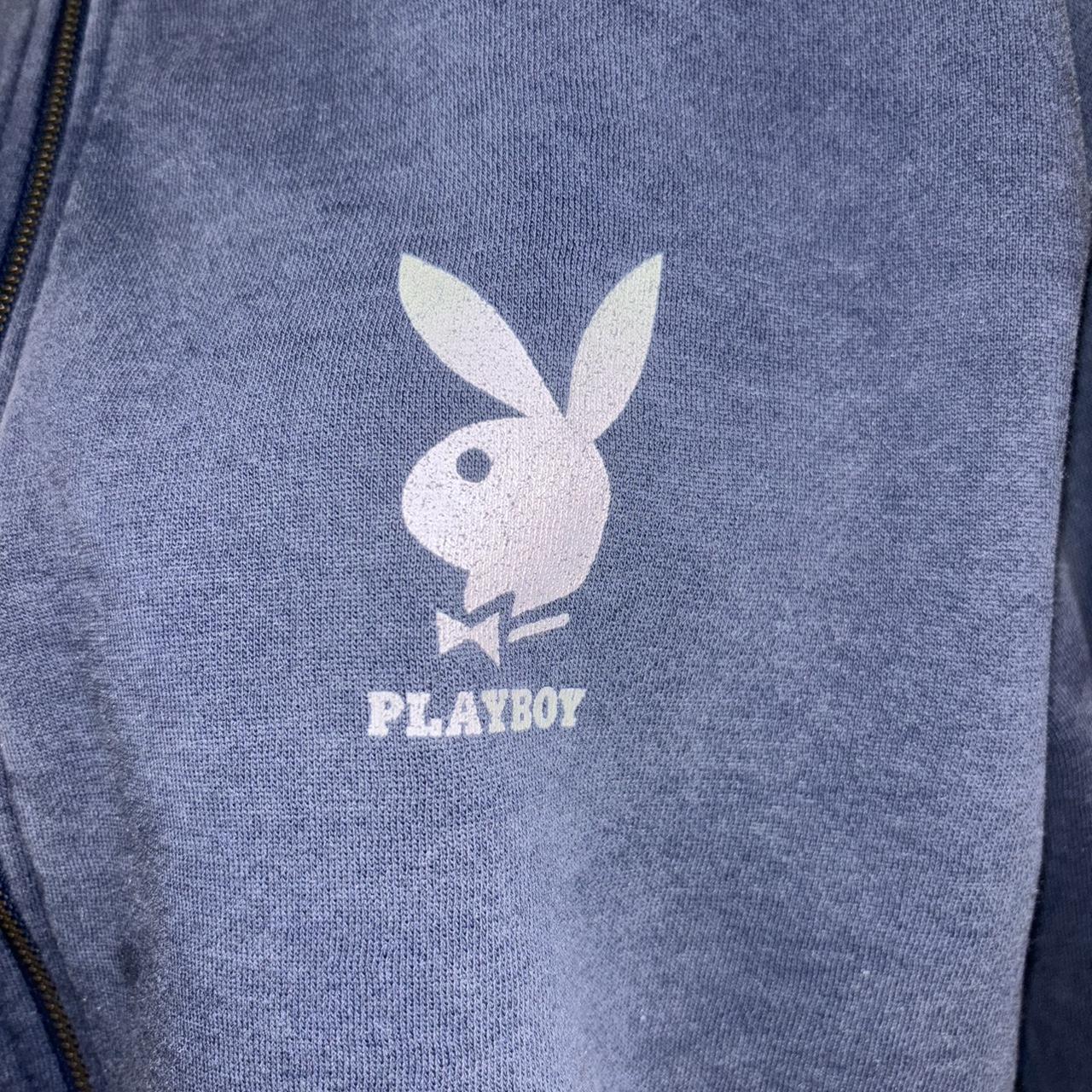 This playboy zip up hoodie is absolutely adorable!!... Depop