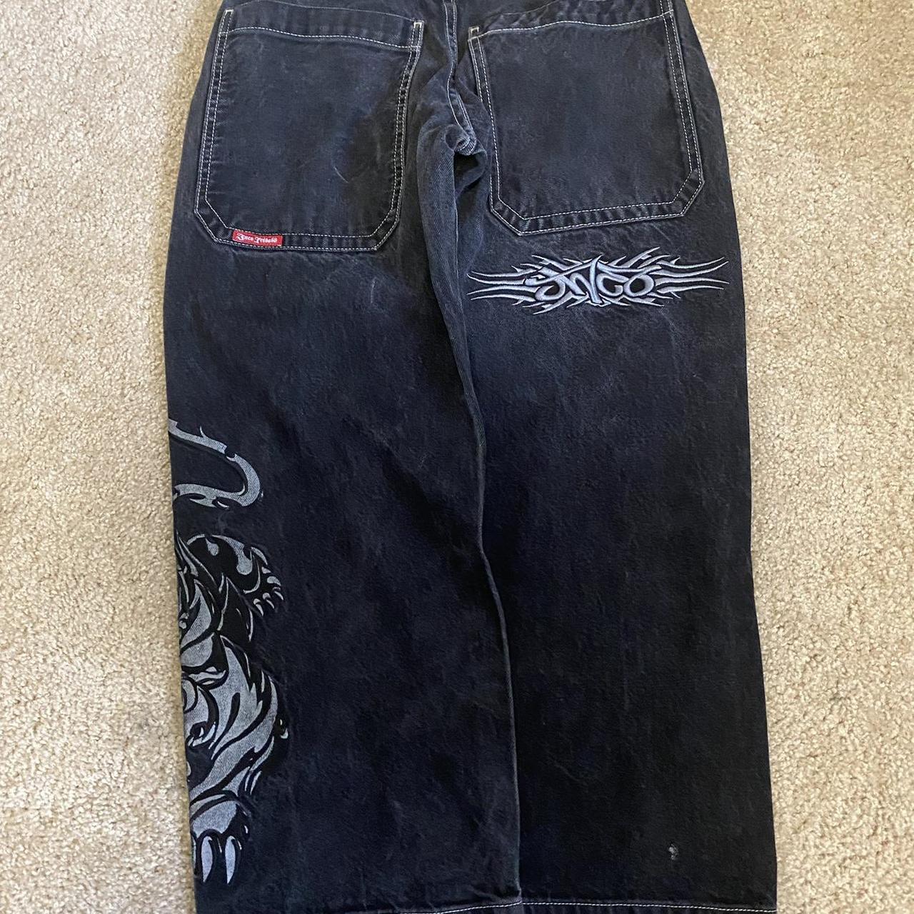 JNCO Tiger Tribals 28x30 Tagged 16 DO NOT... - Depop