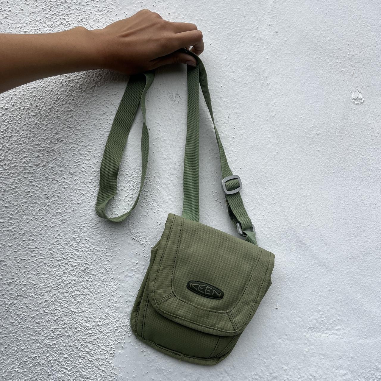 KEEN Brooklyn crossbody bag Unisex small sage green... - Depop