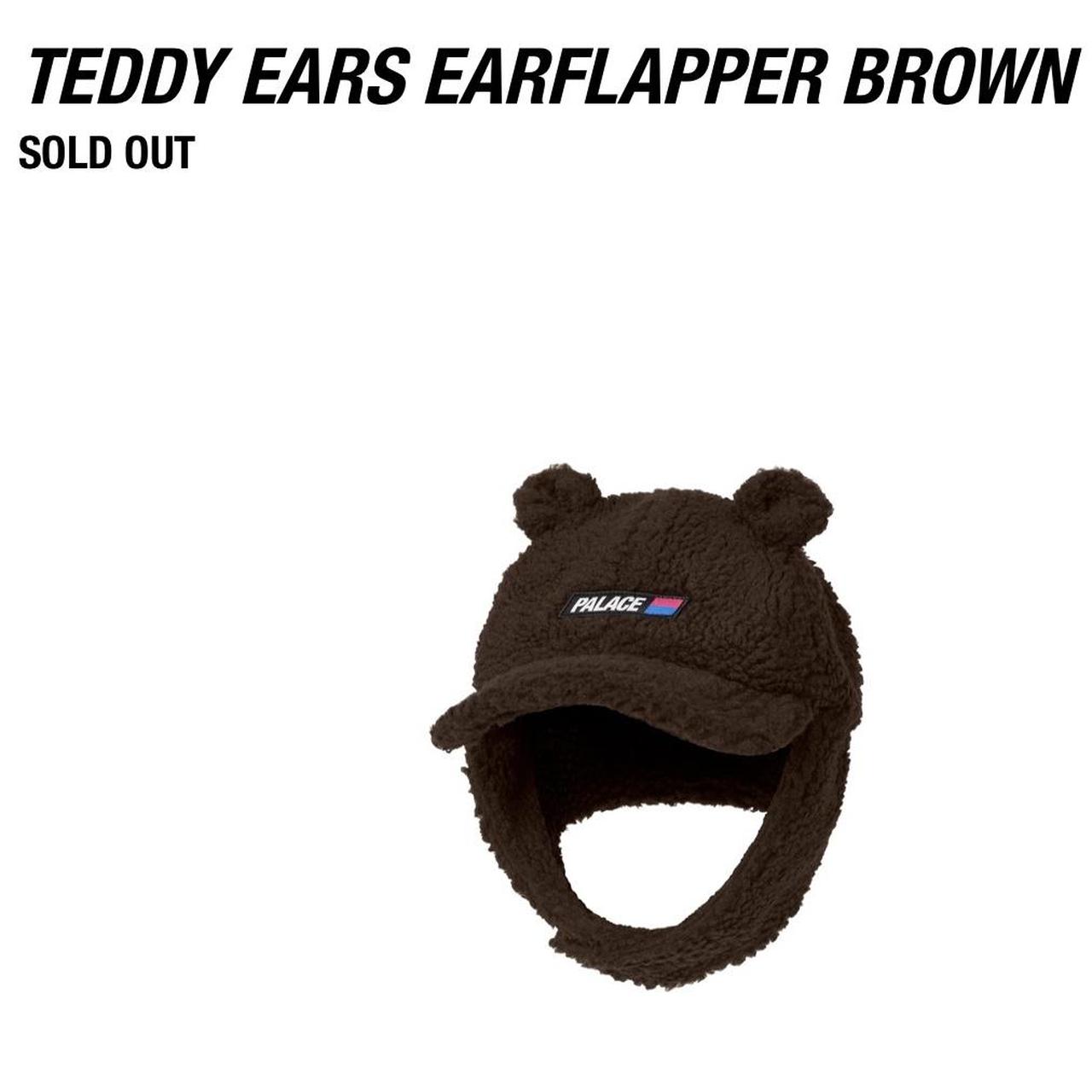 Palace Teddy Ears Earflapper Hat S/M Very rare item... - Depop