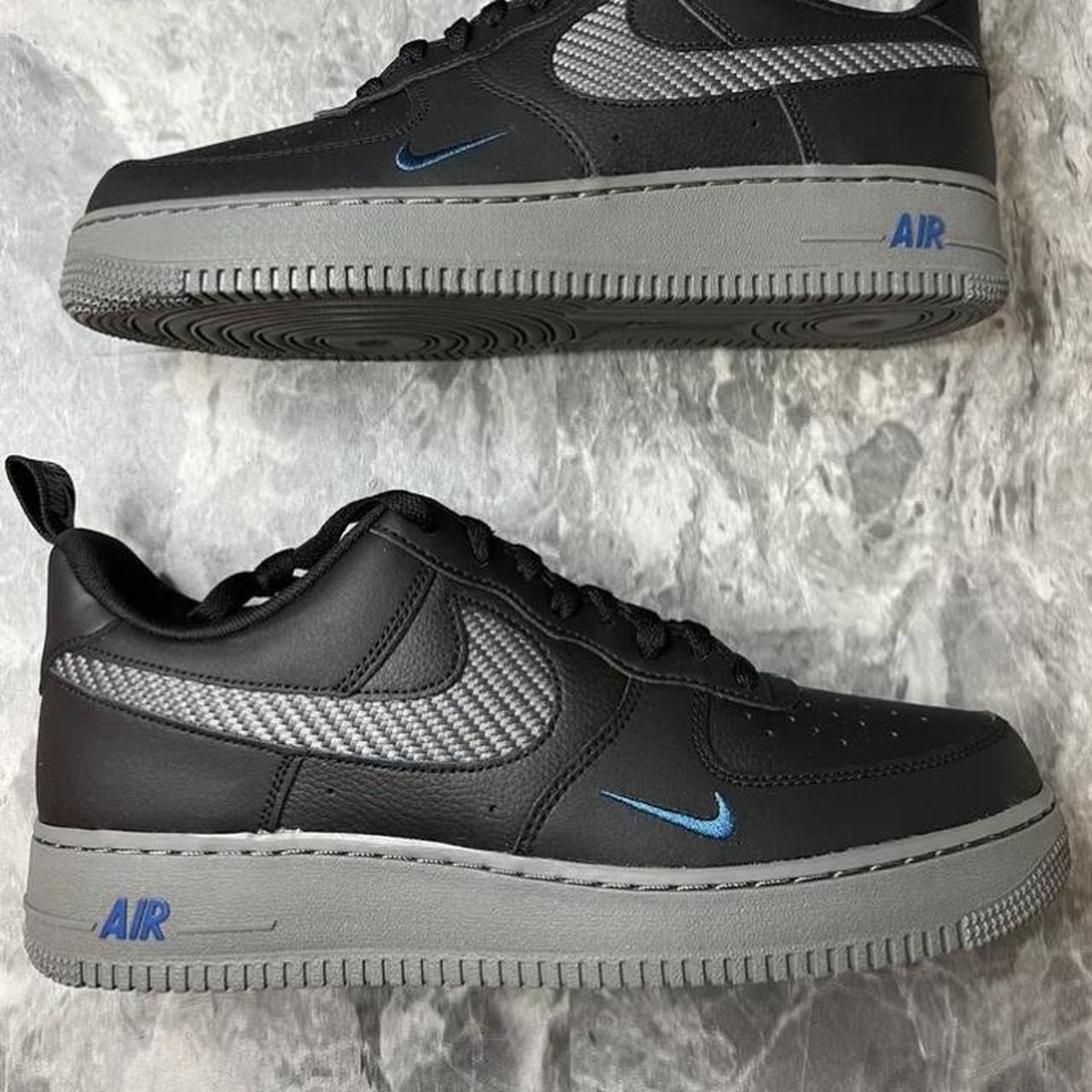 blue tick air force ones