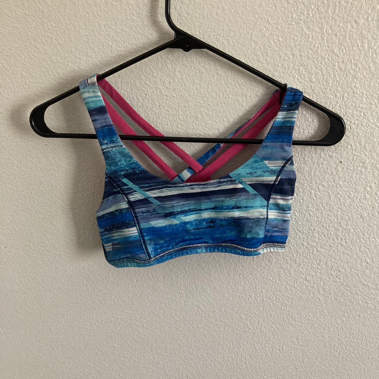 Kids Lululemon Ivivva sports bra reversible strappy - Depop