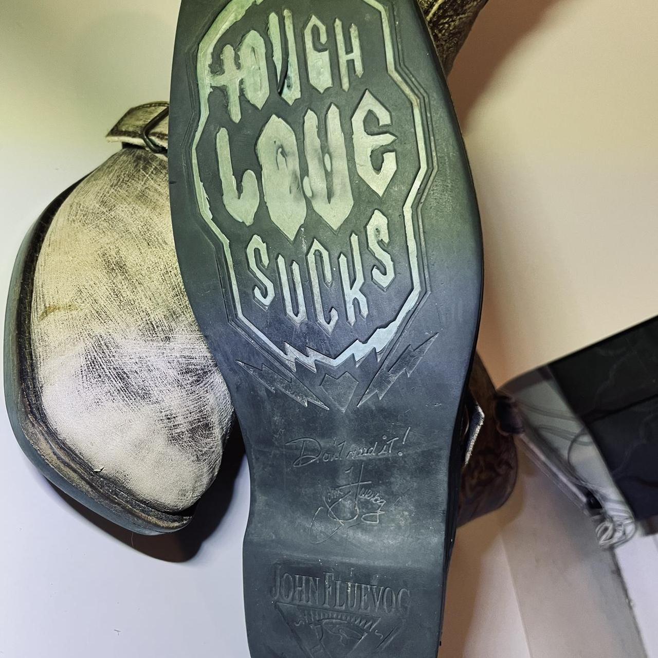 fluevog red cowboy boots