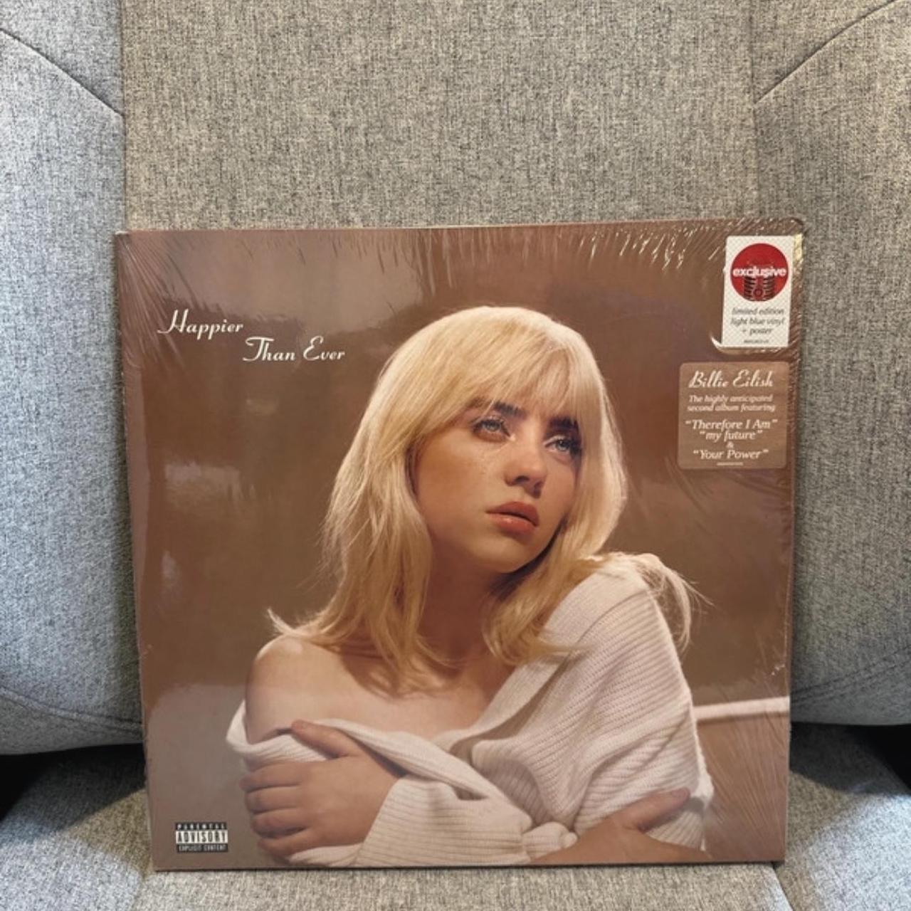 Billie Eilish Happier Than Ever Vinyl Limited... - Depop