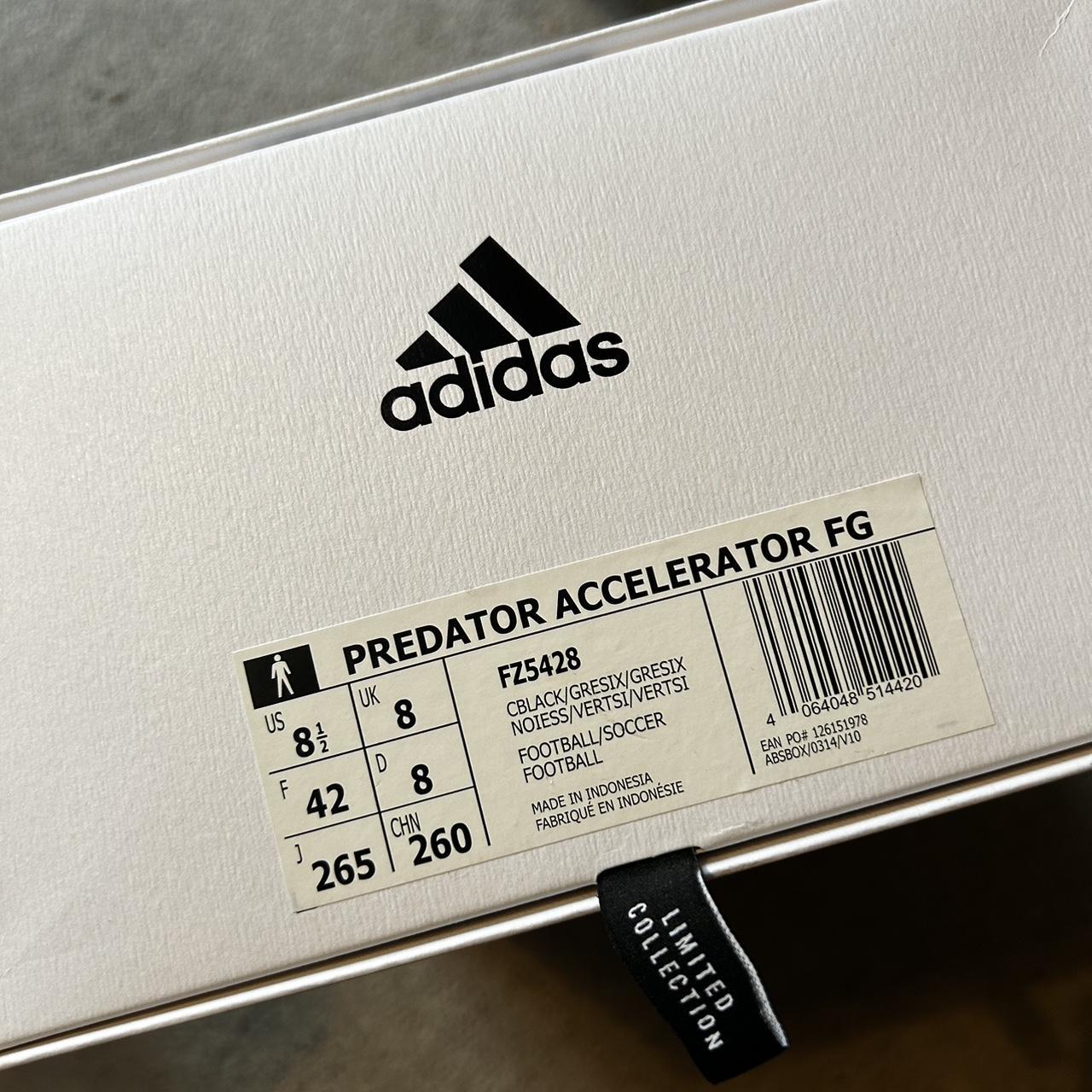 Adidas Predator Accelerator Blackout New with box... - Depop