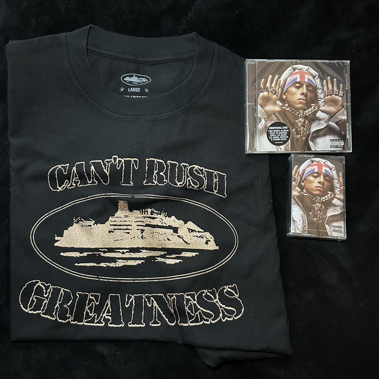 Central cee X Corteiz T-shirt “CRG” JUST RELEASED, | Depop