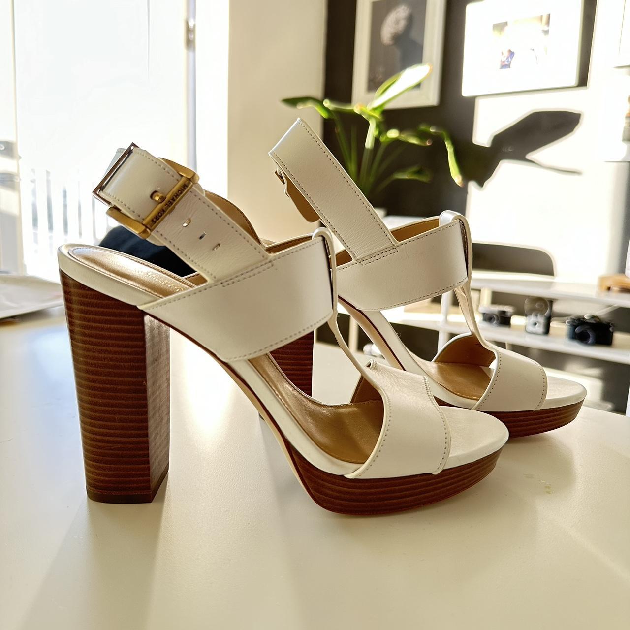 Sandals Michael Kors White Leather Sneakers Kors Sandals Michael