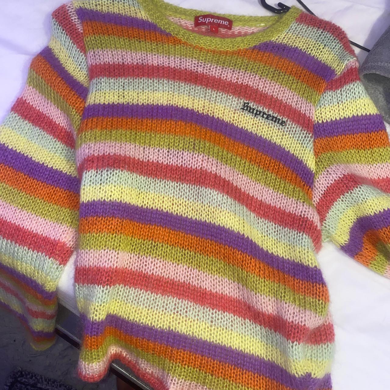 Supreme mohair-sweater - Depop