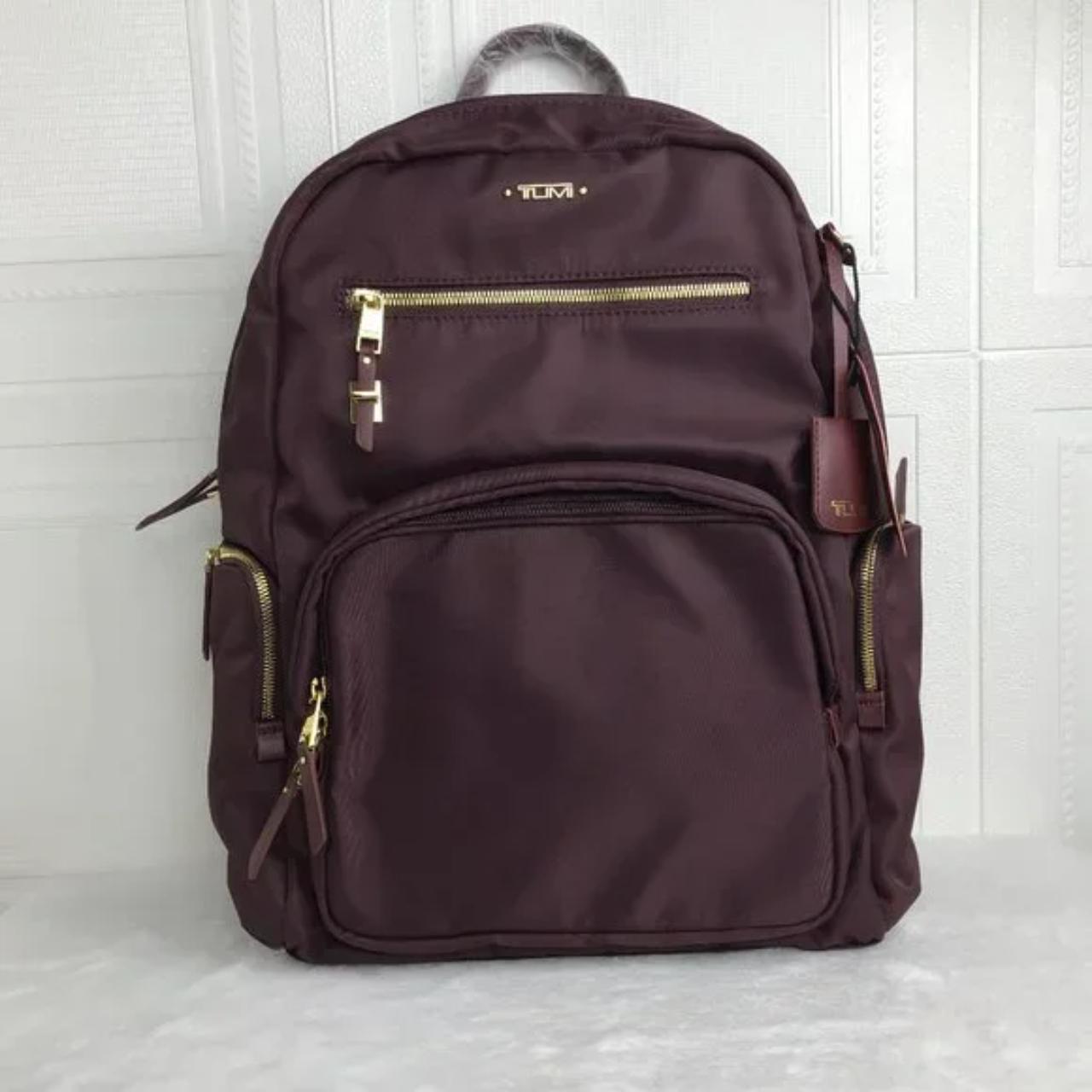 Laptop Backpack Tumi Halle Backpack Merlot Tumi Voyageur